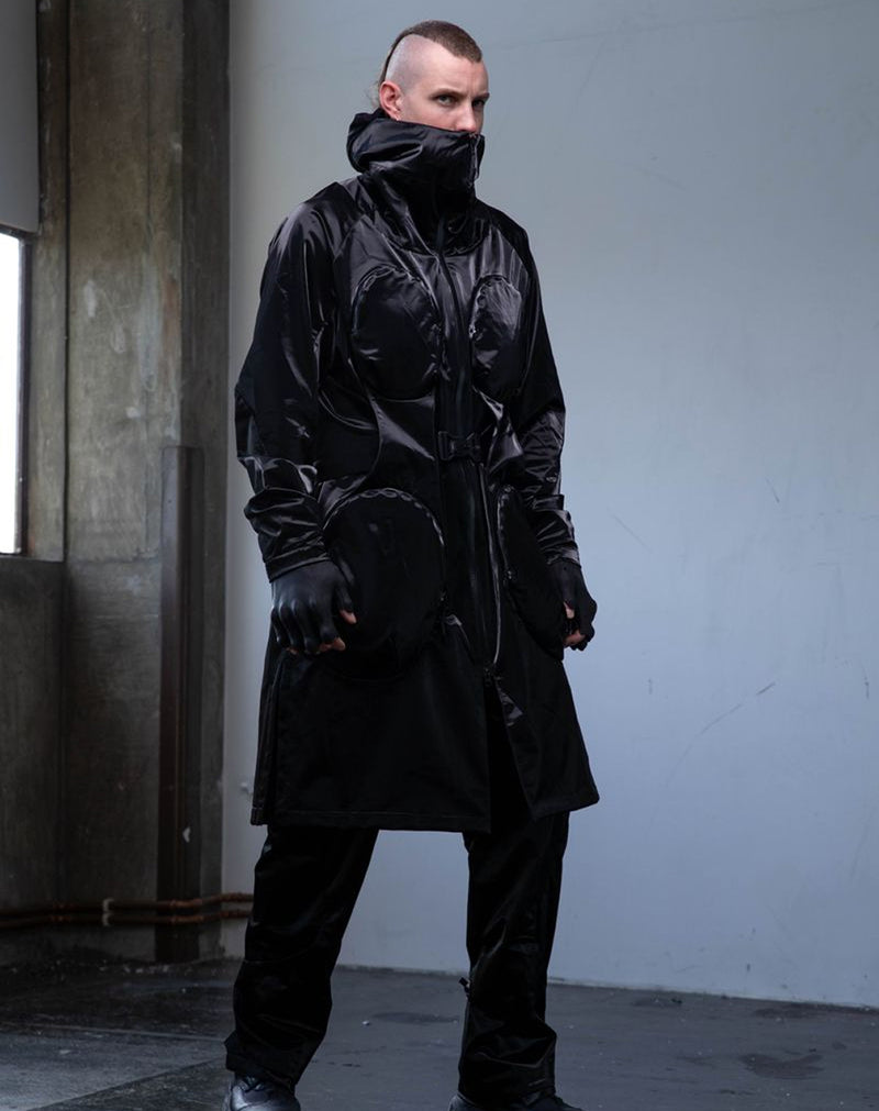 Phendrana Veiled Long Jacket - Void Hypergloss®