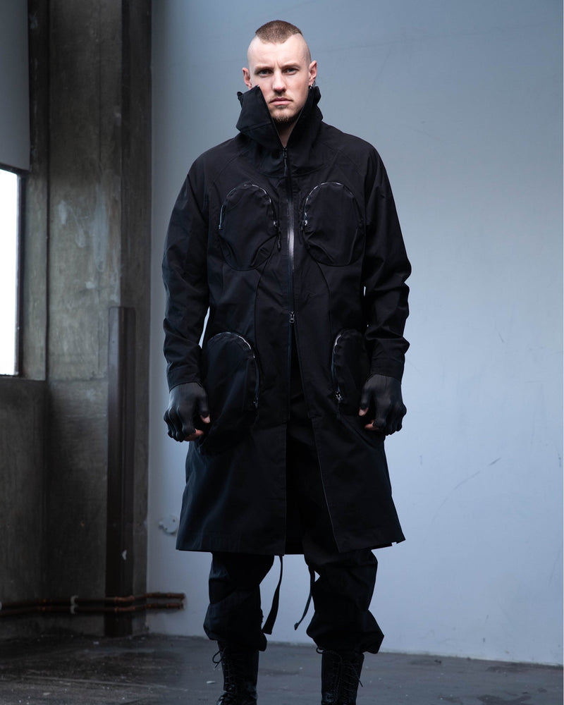 Chaqueta larga con velo Phendrana - Nailon 3L